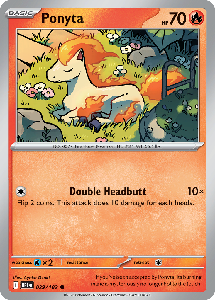Ponyta — SV10: Destined Rivals #029/182