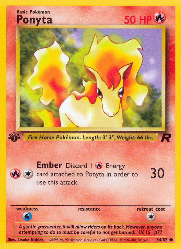 Ponyta — Team Rocket #64/82