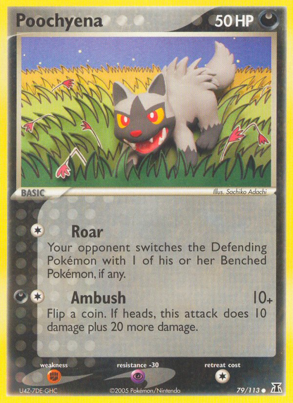 Poochyena — Delta Species #79/113