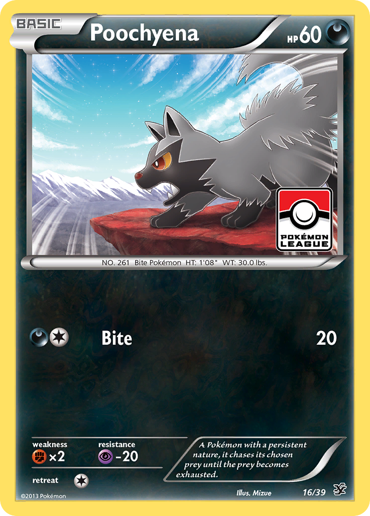 Poochyena — Kalos Starter Set #16/39