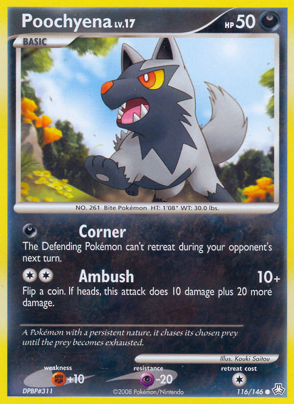 Poochyena — Legends Awakened #116/146
