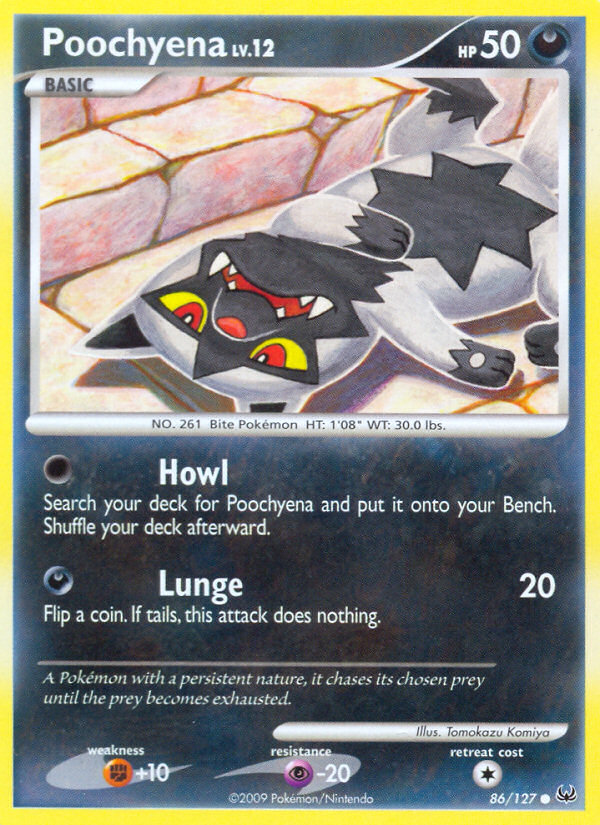 Poochyena — Platinum #86/127