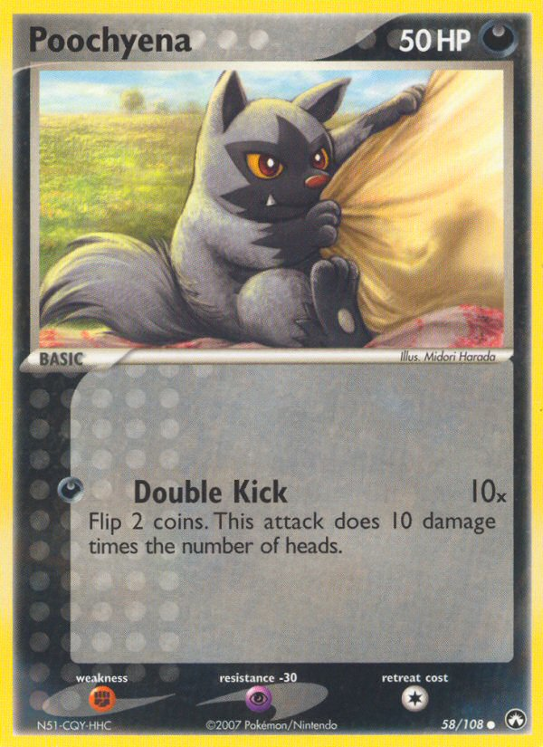 Poochyena — Power Keepers #58/108