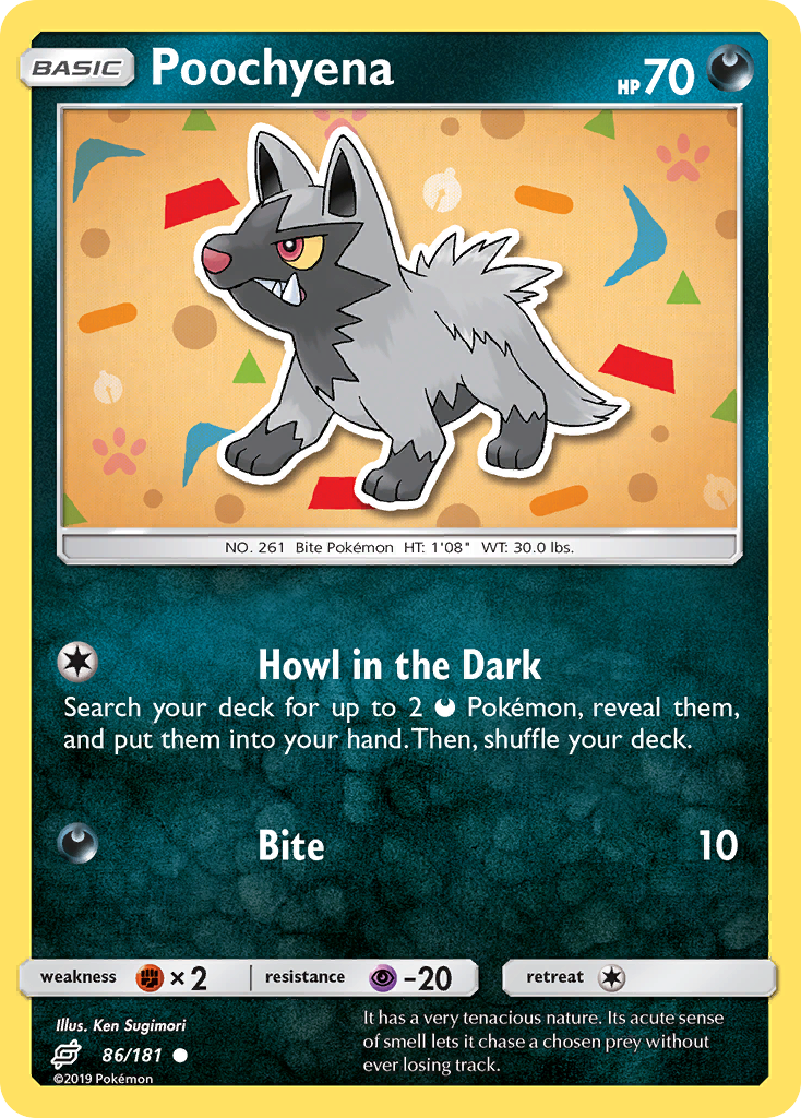 Poochyena — SM - Team Up #86/181