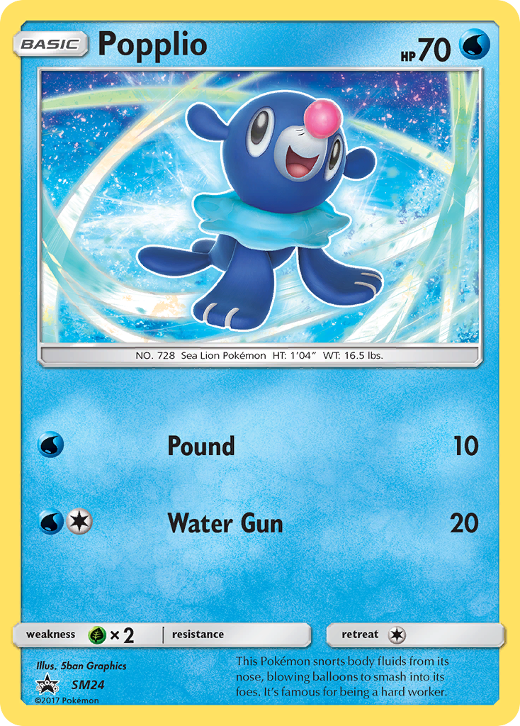 Popplio — SM Promos #SM24