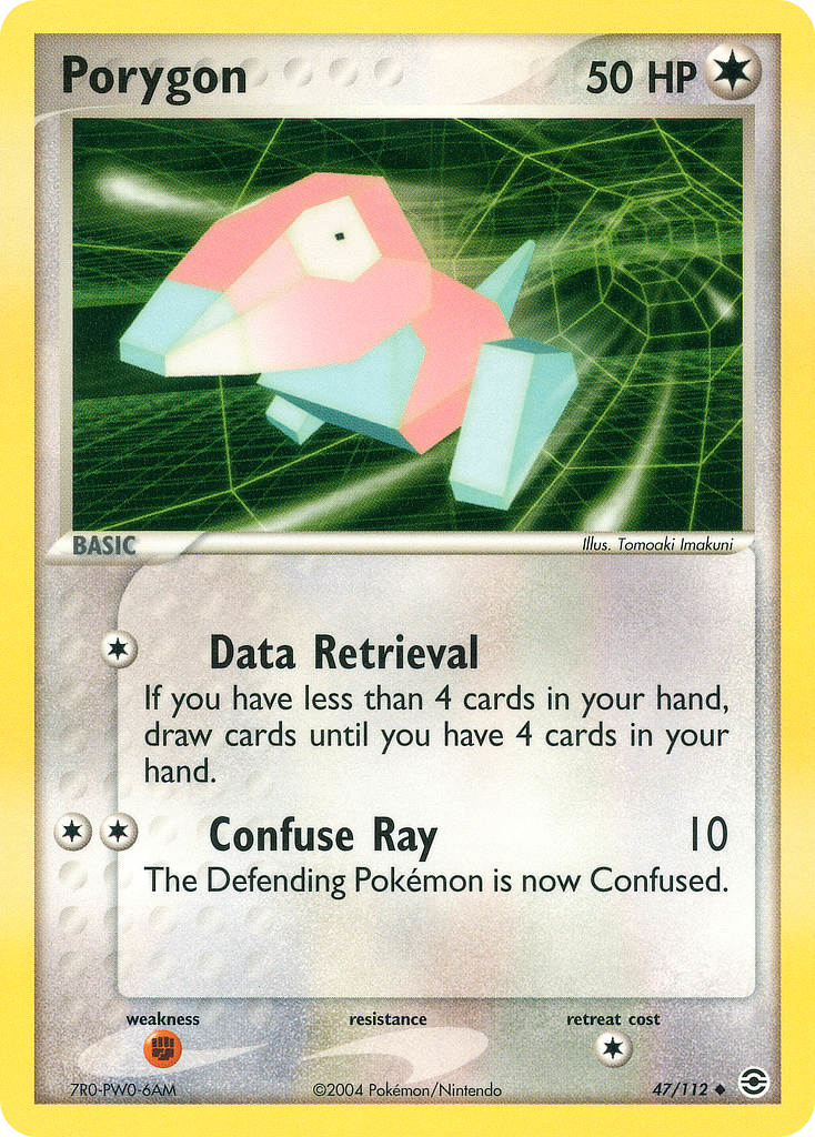 Porygon — FireRed & LeafGreen #47/112