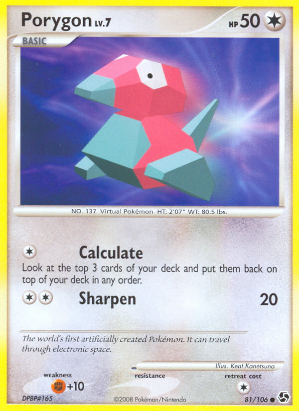Porygon — Great Encounters #81/106