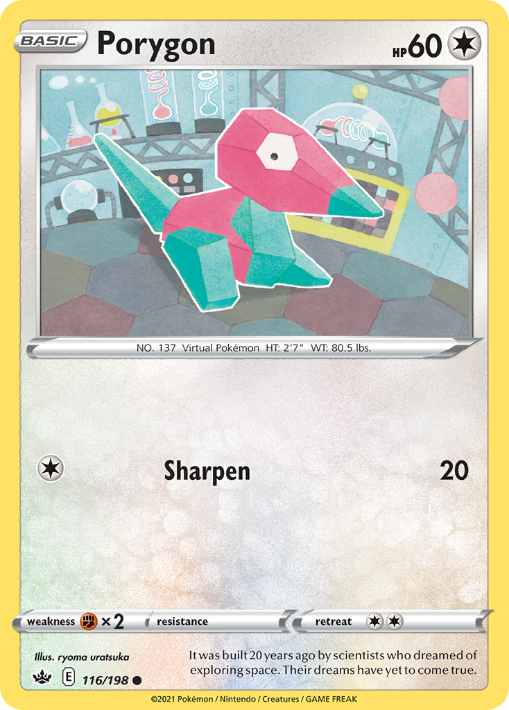 Porygon — SWSH06: Chilling Reign #116/198