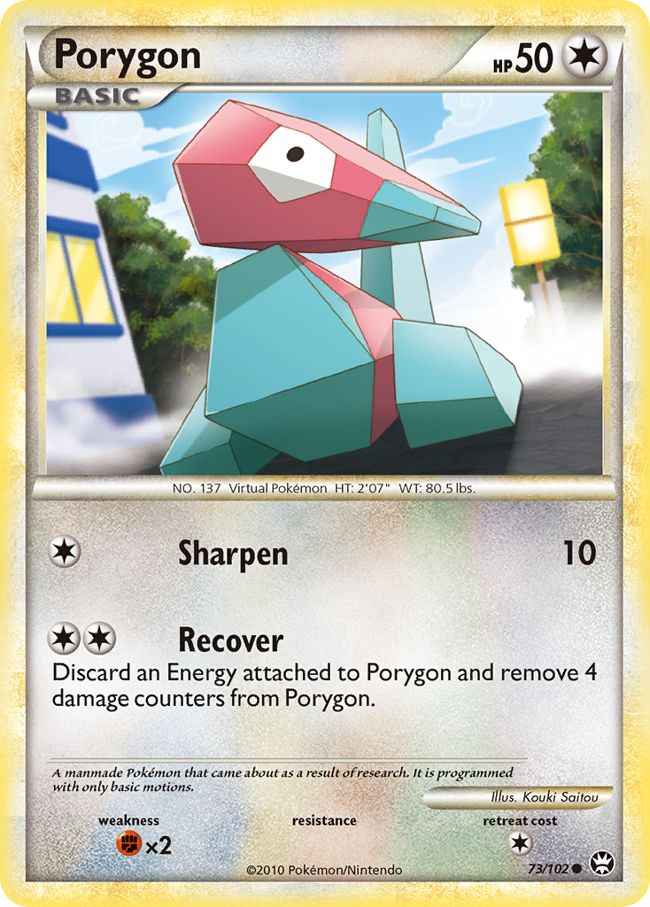 Porygon — Triumphant #73/102