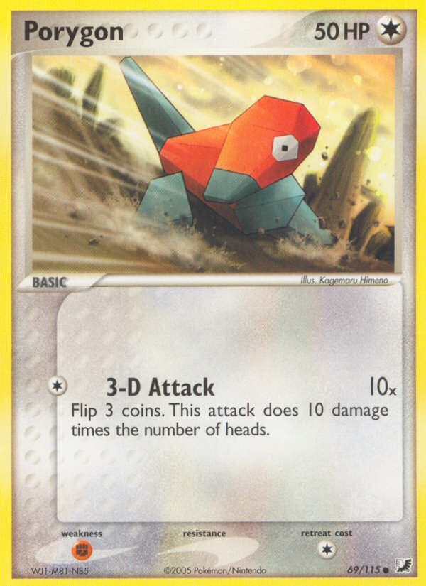 Porygon — Unseen Forces #69/115