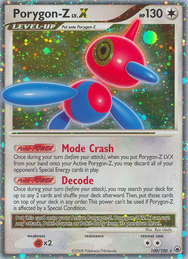 Porygon-Z LV.X — Majestic Dawn #100/100