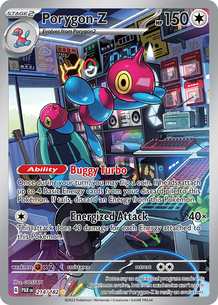 Porygon-Z — SV04: Paradox Rift #214/182