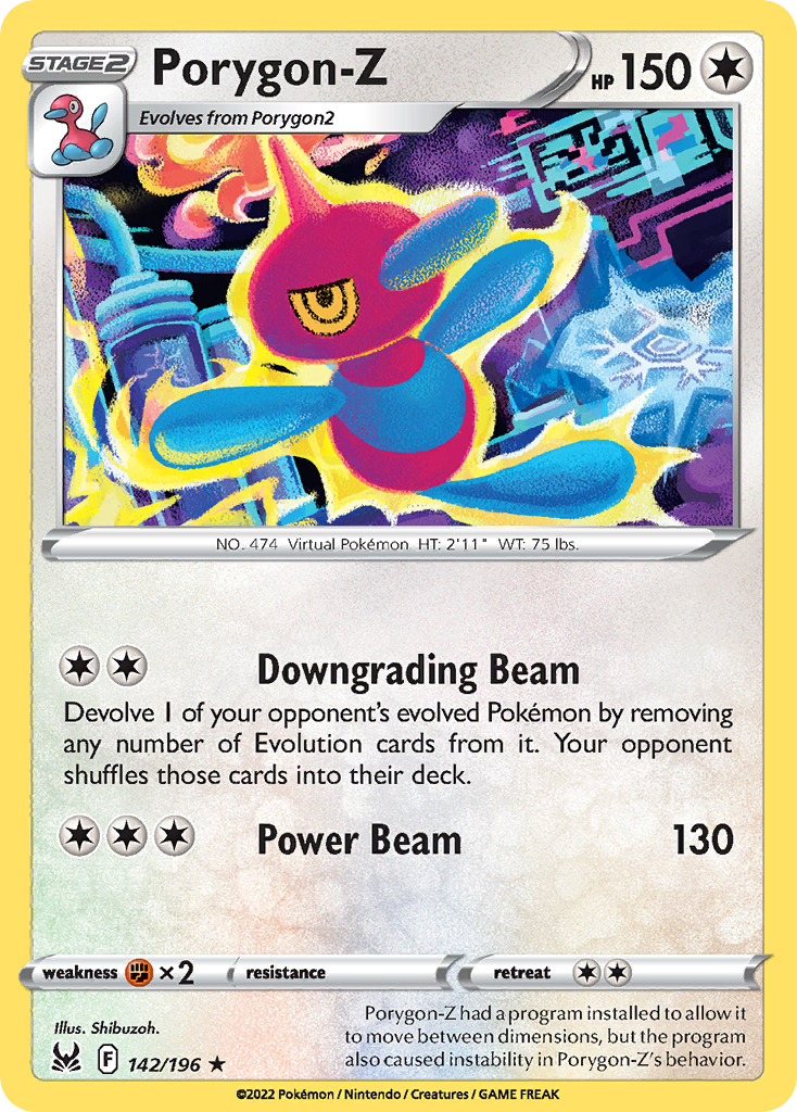 Porygon-Z — SWSH11: Lost Origin #142/196