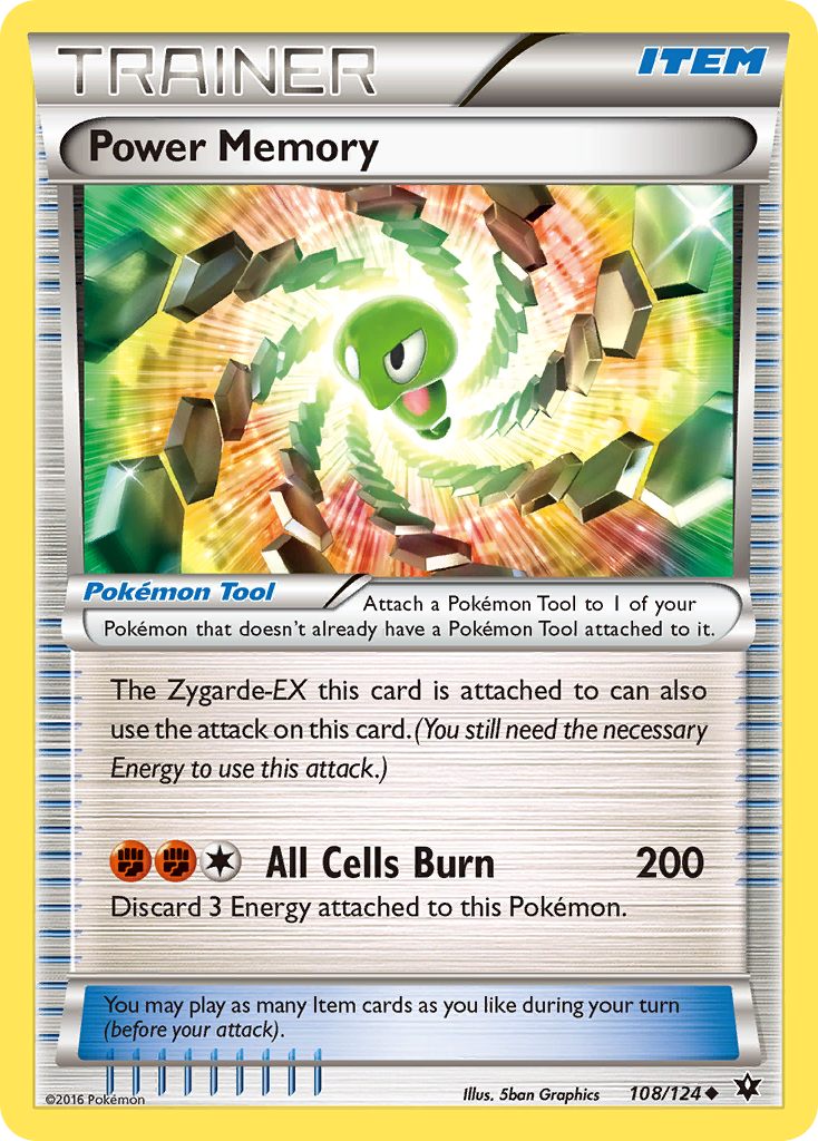 Power Memory — XY - Fates Collide #108/124