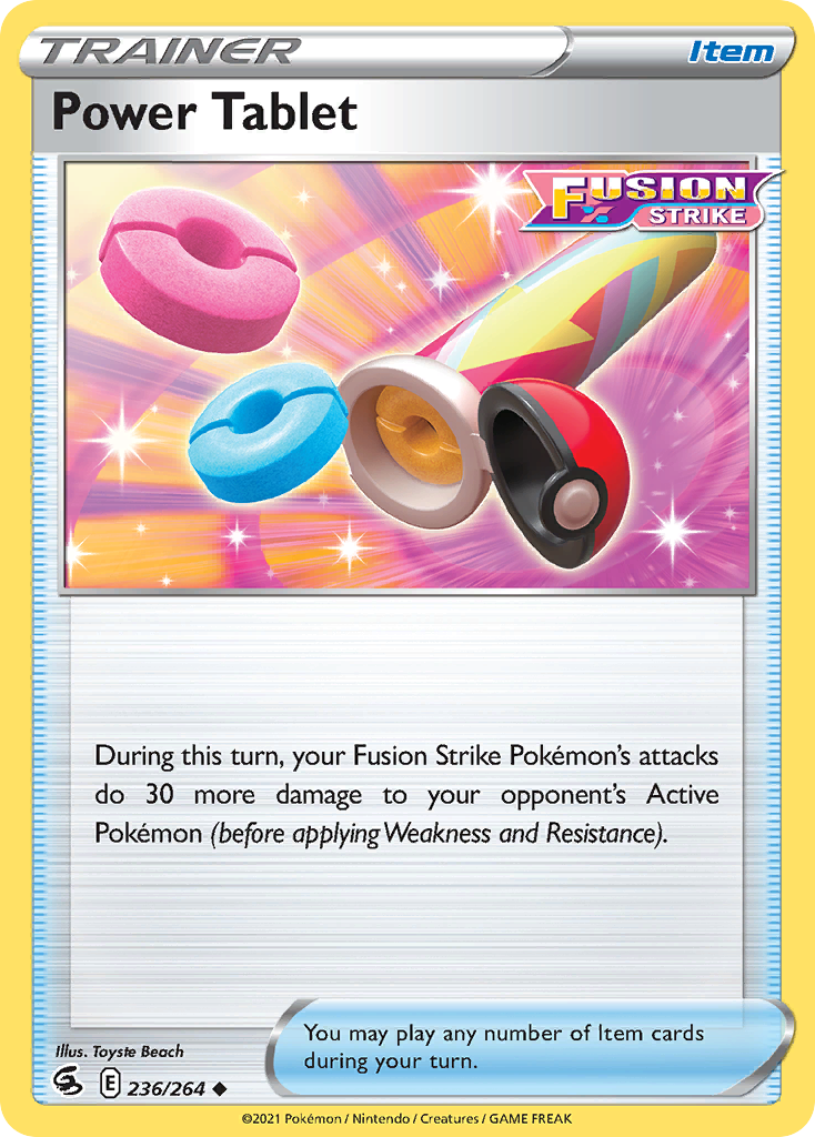 Power Tablet — SWSH08: Fusion Strike #236/264
