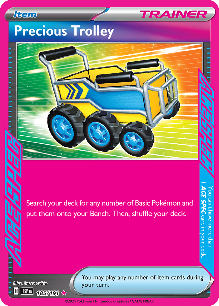 Precious Trolley — SV08: Surging Sparks #185/191