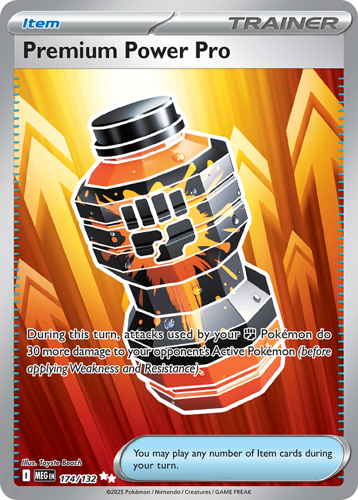 Premium Power Pro — ME01: Mega Evolution #174/132