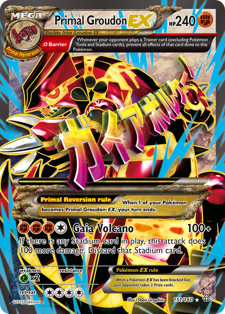 Primal Groudon EX (Omega