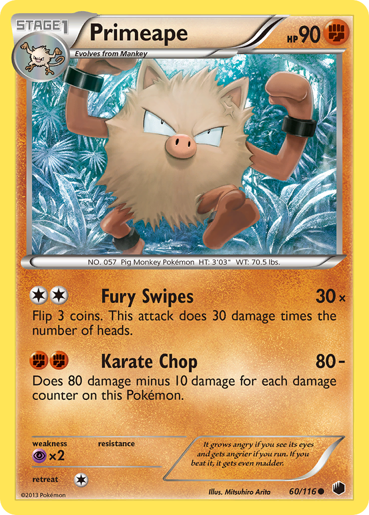 Primeape — Plasma Freeze #60/116