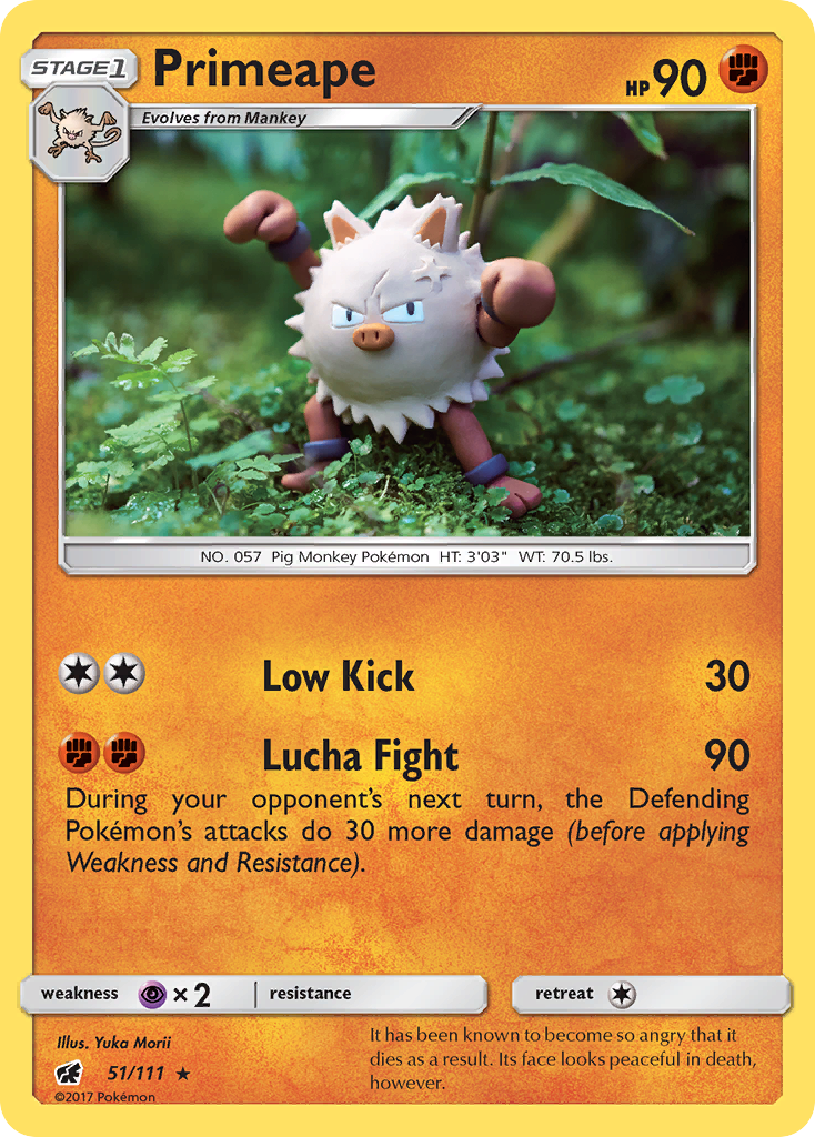 Primeape — SM - Crimson Invasion #51/111