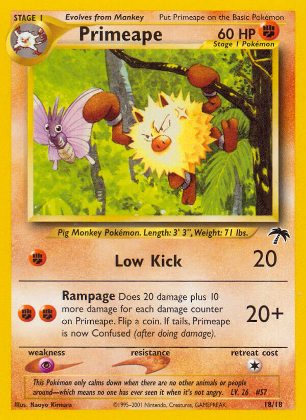 Primeape — Southern Islands #18/18