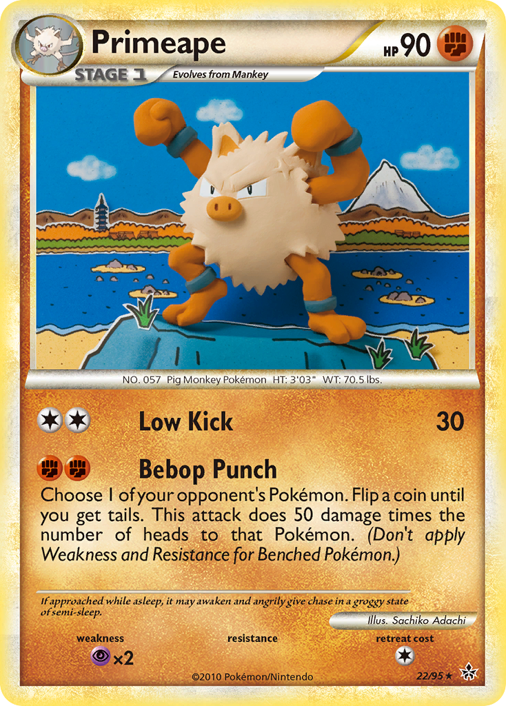 Primeape — Unleashed #22/95