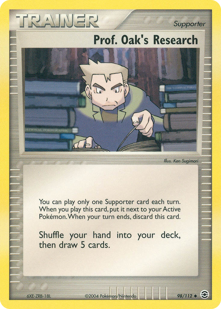 Prof. Oak's Research — FireRed & LeafGreen #98/112