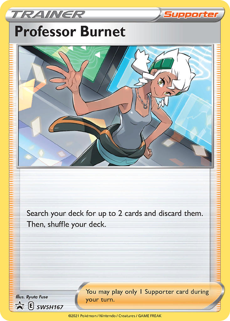 Professor Burnet — SWSH: Sword & Shield Promo Cards #SWSH167