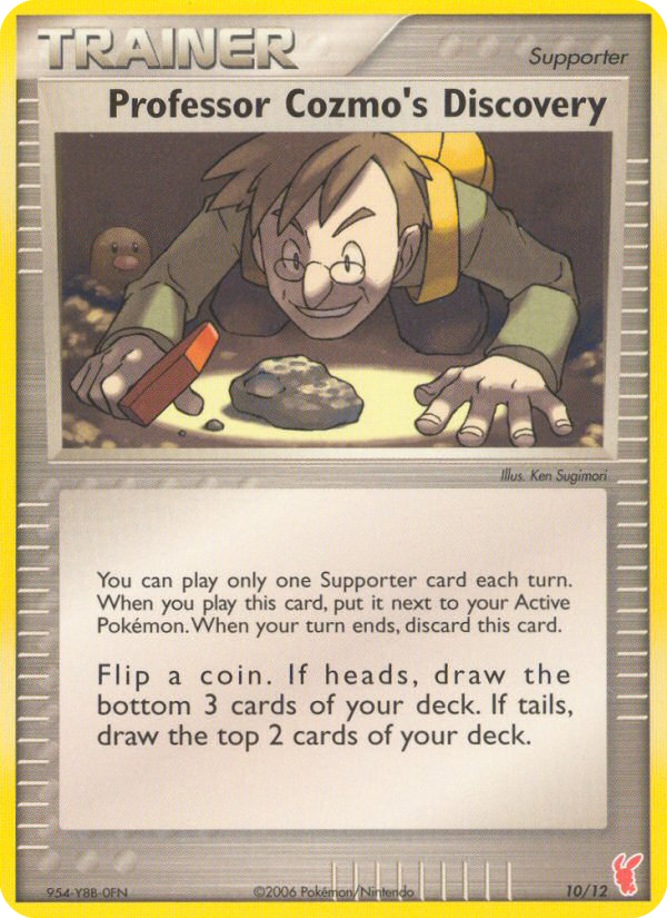 Professor Cozmo's Discovery — EX Trainer Kit 2: Plusle & Minun #10/12