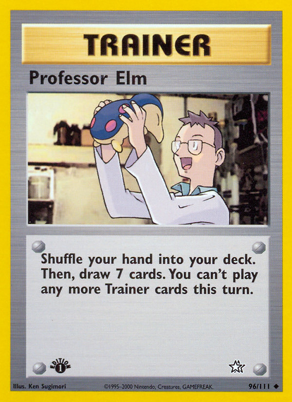 Professor Elm — Neo Genesis #096/111
