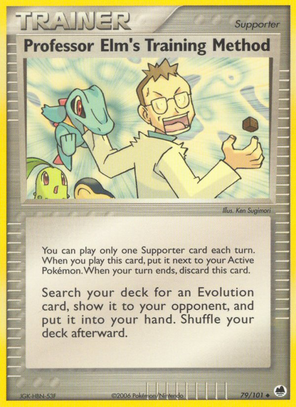 Professor Elm's Training Method — Dragon Frontiers #79/101