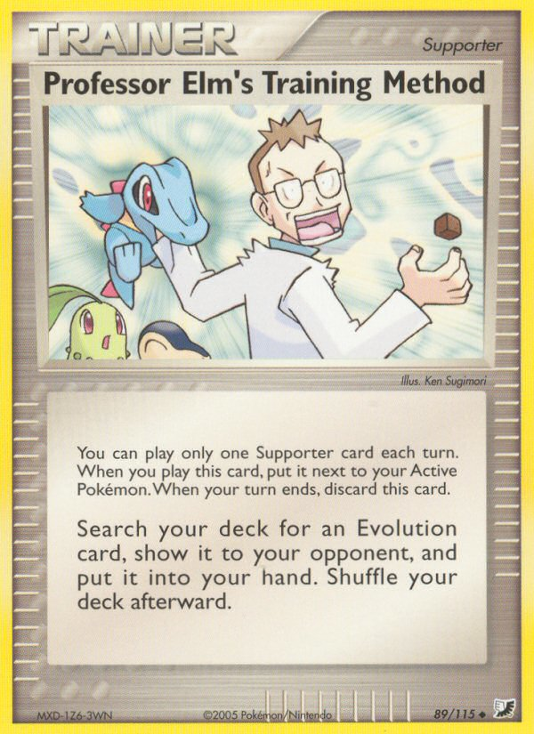 Professor Elm's Training Method — Unseen Forces #89/115