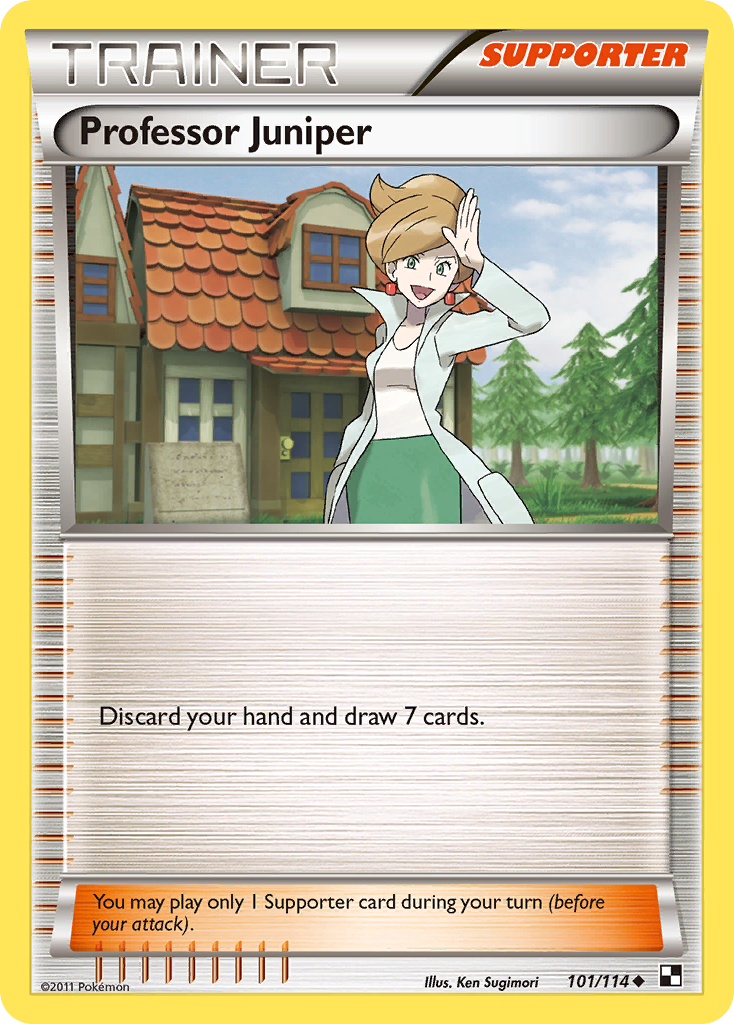 Professor Juniper — Black and White #101/114