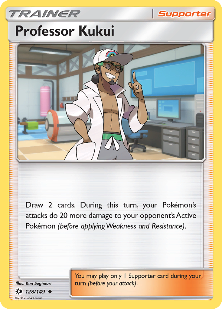 Professor Kukui — League & Championship Cards #128/149