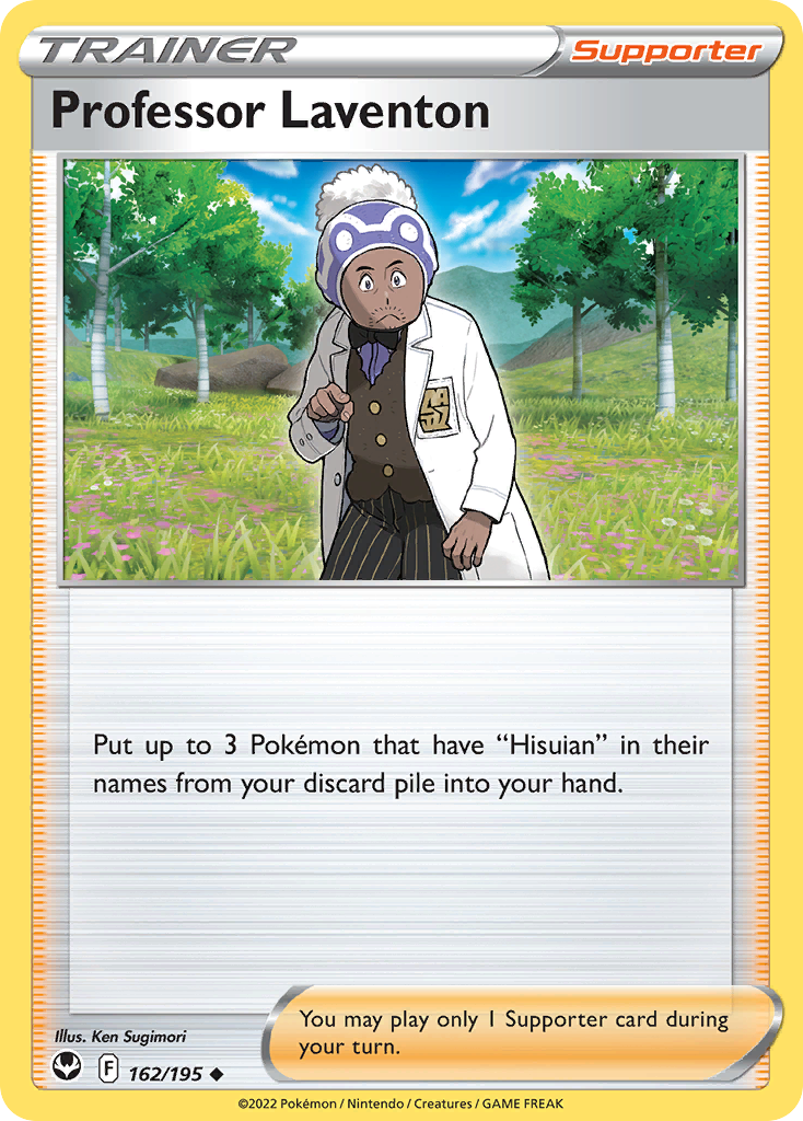 Professor Laventon — SWSH12: Silver Tempest #162/195