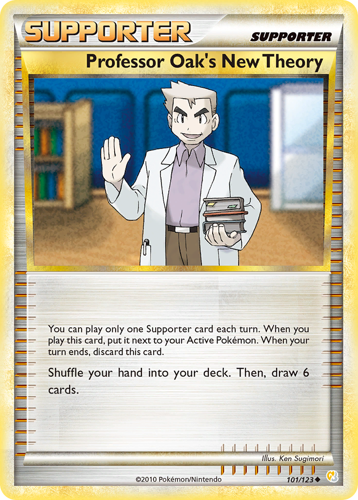 Professor Oak's New Theory — HeartGold SoulSilver #101/123