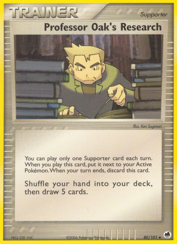 Professor Oak's Research — Dragon Frontiers #80/101