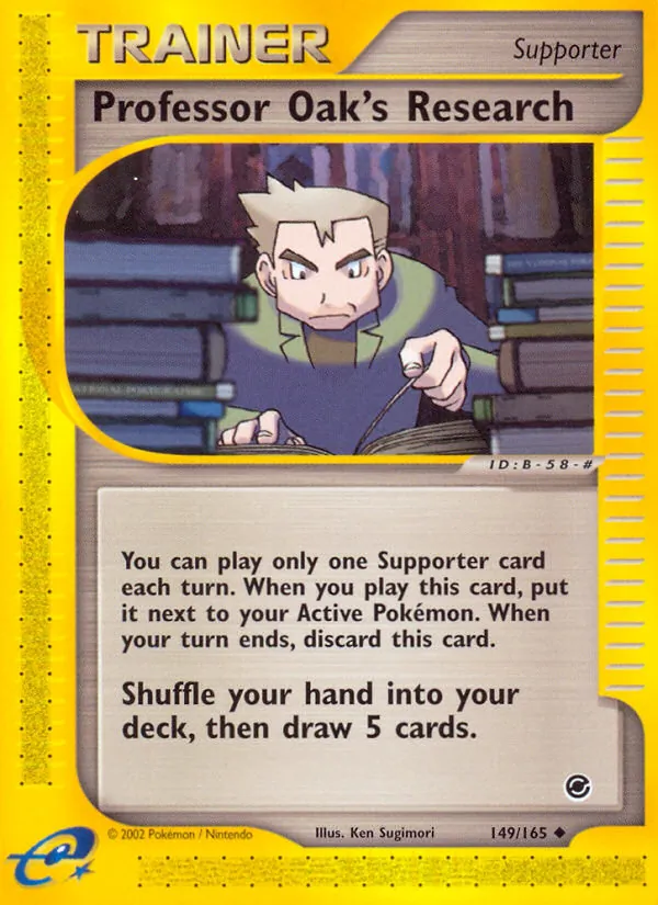 Professor Oak's Research — Expedition #149/165
