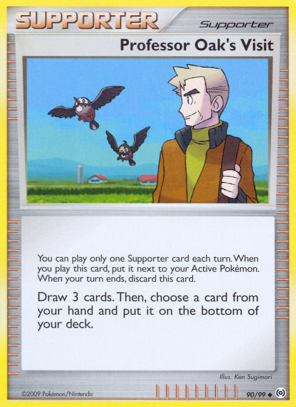 Professor Oak's Visit — Arceus #90/99