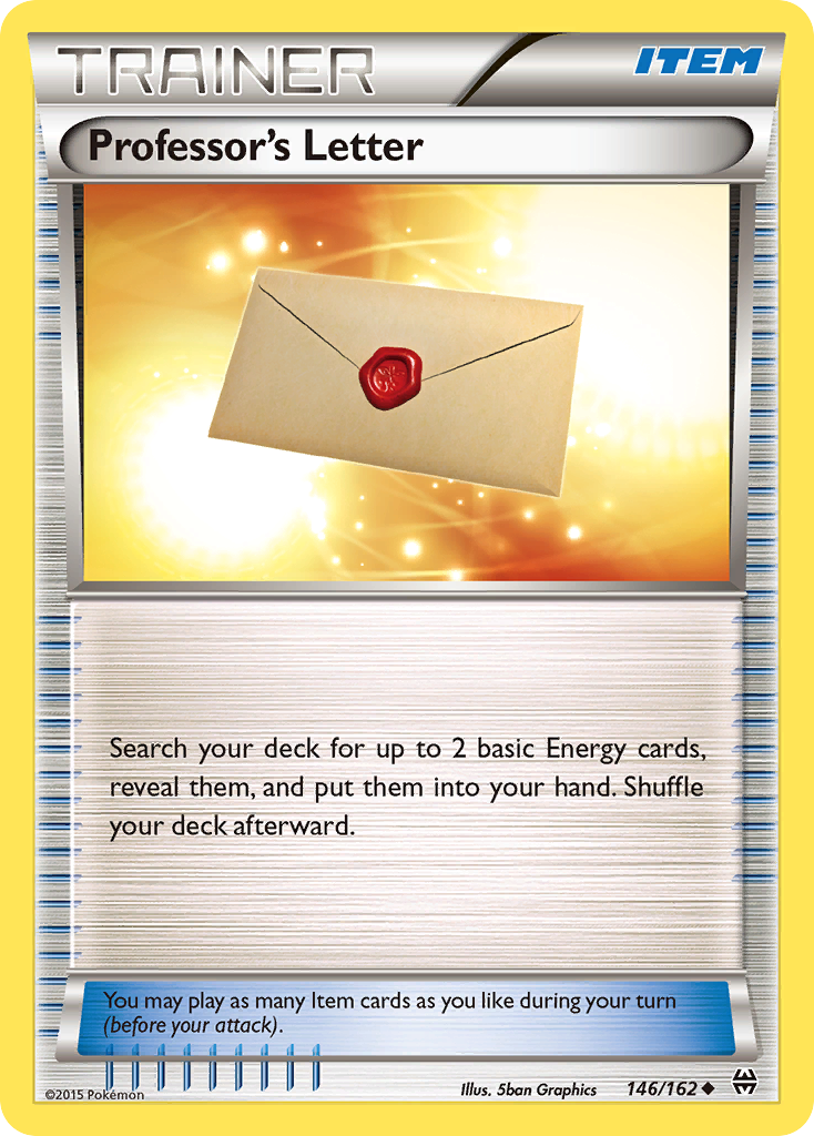 Professor's Letter — XY - BREAKthrough #146/162