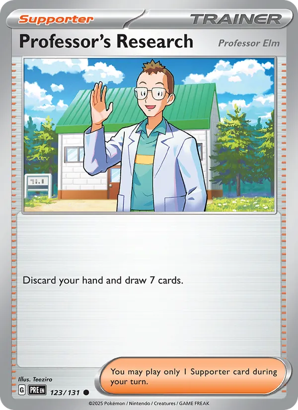 Professor's Research [Professor Elm] — SV: Prismatic Evolutions #123/131