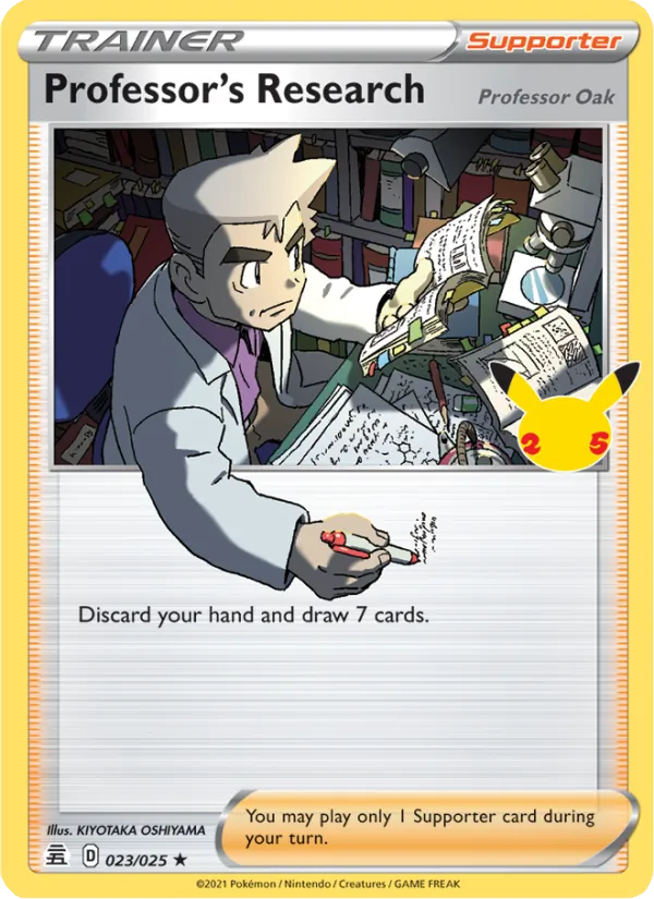Professor's Research [Professor Oak]