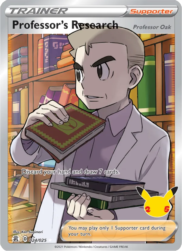 Professor's Research [Professor Oak] (Full Art)