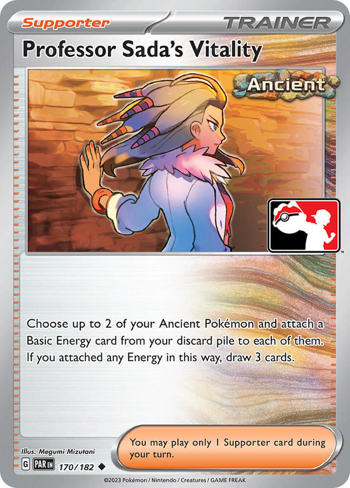 Professor Sada's Vitality — Prize Pack Series Cards #170/182