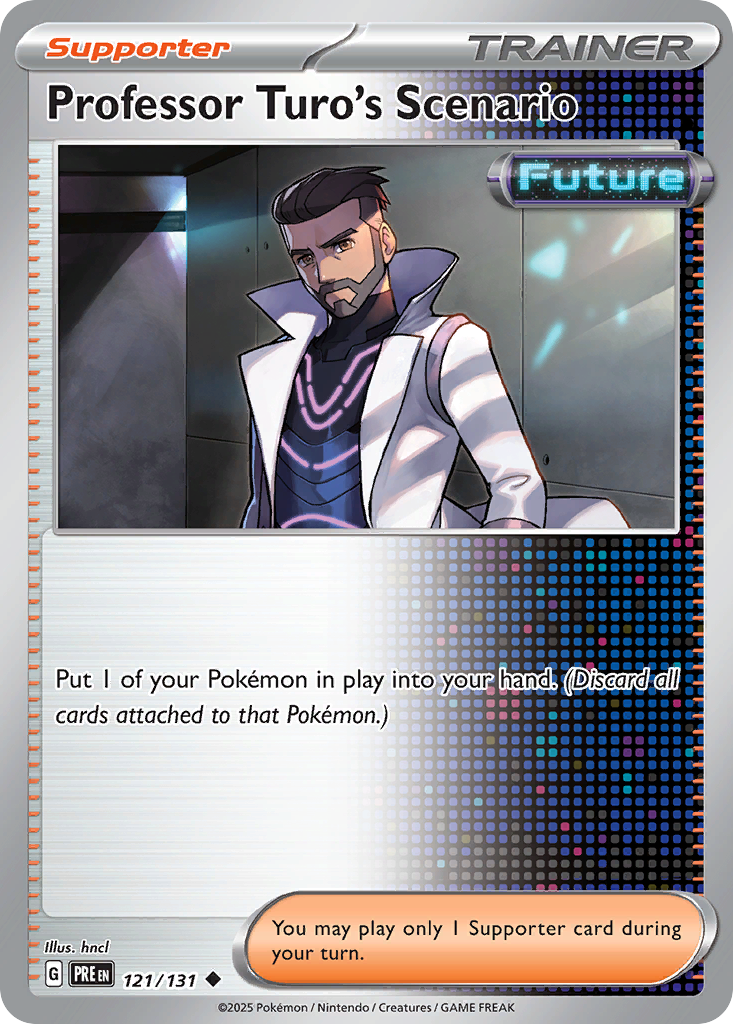 Professor Turo's Scenario (Poke Ball Pattern) — SV: Prismatic Evolutions #121/131