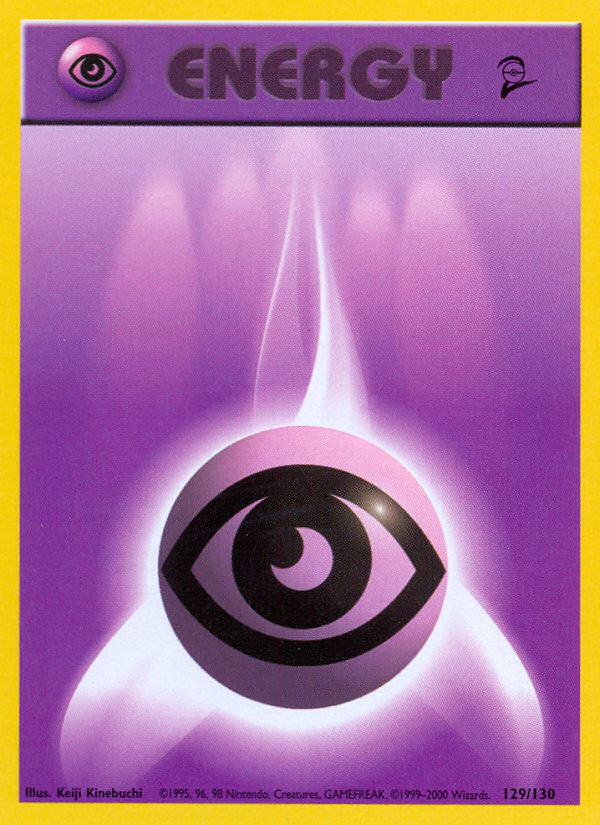 Psychic Energy — Base Set 2 #129/130