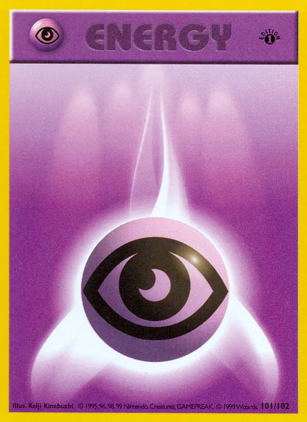 Psychic Energy — Base Set (Shadowless) #101/102