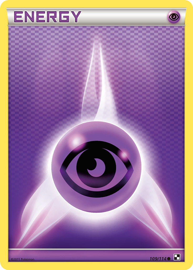 Psychic Energy — Black and White #109/114