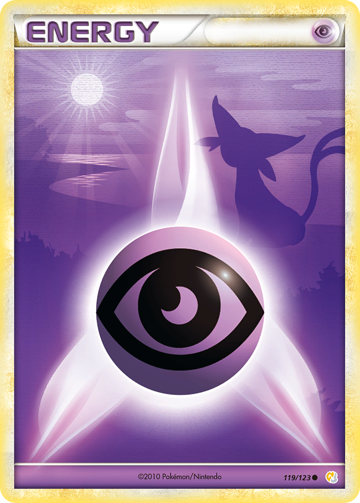 Psychic Energy — HeartGold SoulSilver #119/123
