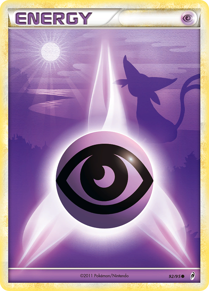 Psychic Energy — League & Championship Cards #092/095